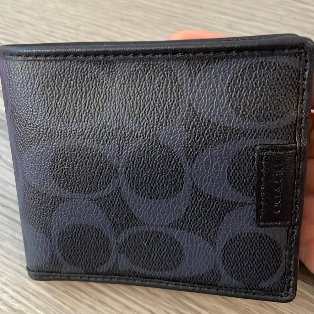 Coach bifold wallet